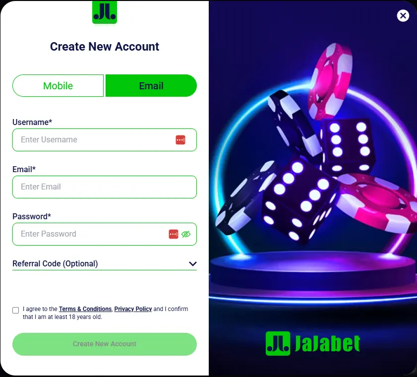 jajabet login